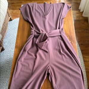 Express Dusty Purple Jumpsuit